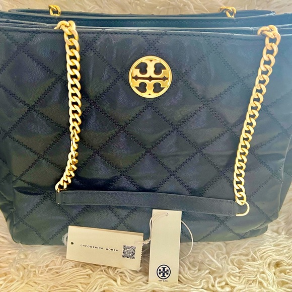 Tori Burch Willa leather Tote.